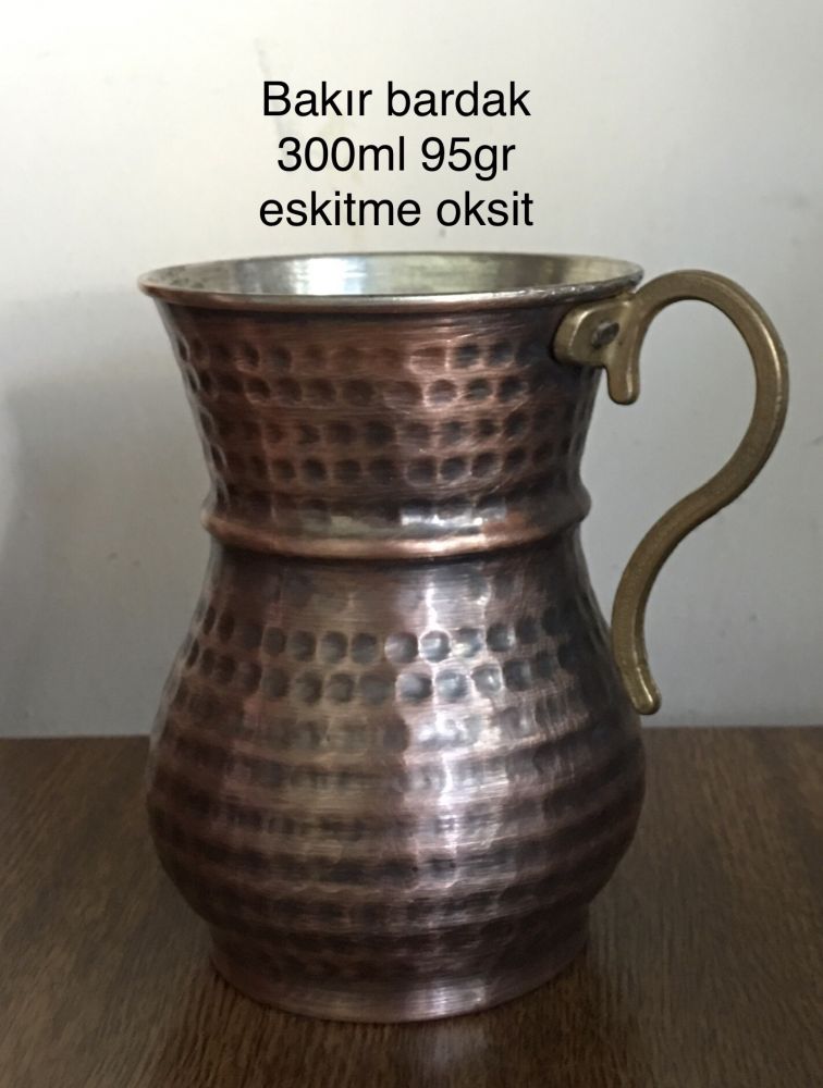 Bakır bardak 300ml-2645